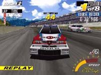 une photo d'Ã©cran de Sega Touring Car Championship sur Sega Saturn